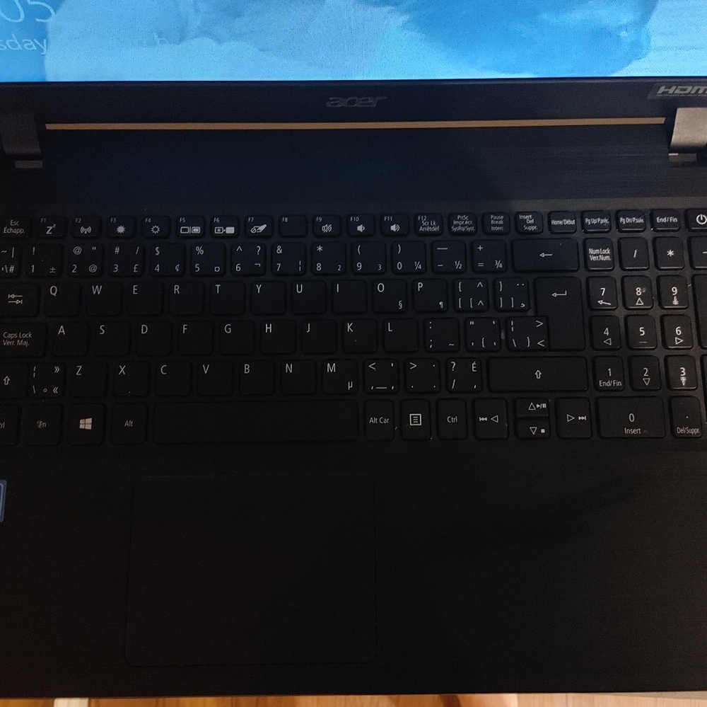 Acer aspire laptop